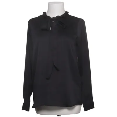 Pussy bow blouse (Black) from Koton Polyester