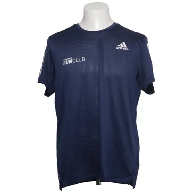 T-shirt (Blauw) van Adidas Running Gerecycled polyester