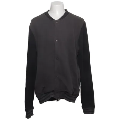 Varsity jacket (Gray, Black) from Crocker Cotton, Polyester
