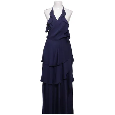 Omlottklänning (Blå) från Majorelle Polyester