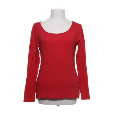 T-shirt à manches longues (Rouge) de Indiska Coton, Élasthane, Modal