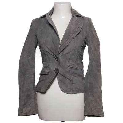 Lederjacke (Grau) von Reserved