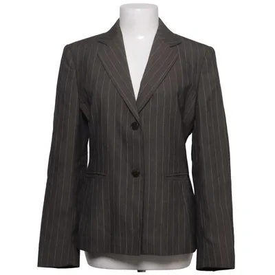 Blazer (Gray) from MaxMara Acetate, Mohair, Viscose, Wool