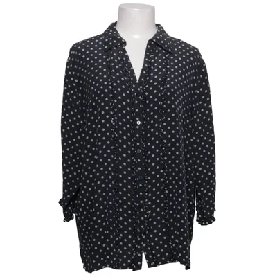 Bluse (Sort, Hvid) fra Ann Harvey Silke