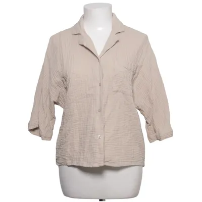 Kortärmad skjorta (ONLTHYRA SS SHIRT NOOS WVN) från ONLY Blue Denim Bomull