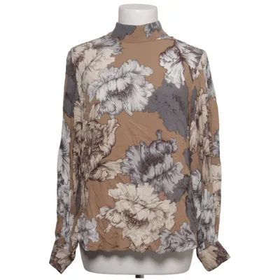 Blouse (Brown, Gray, White) from Limited Edition KappAhl Viscose