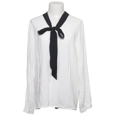 Pussy bow blouse (White, Black) from Esmara by Heidi Klum Viscose