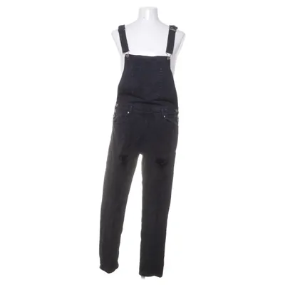 Hängselbyxor (Svart) från Lignor N Poker Bomull