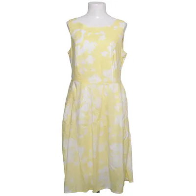 Dress (Yellow, White) from Charles Vögele Cotton