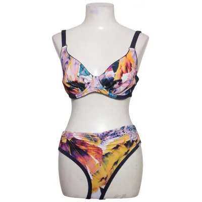 Bikini (Blå, Flerfärgad) från Charmline Elastan, Polyamid