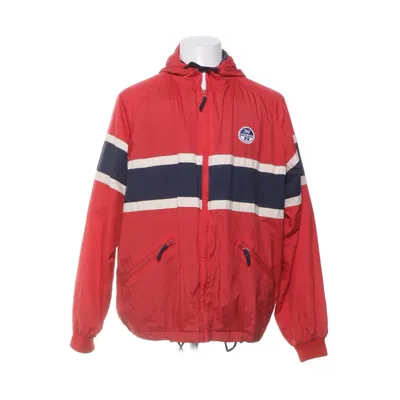 Jacket (Red, Multicolored) from North Sails Cotton, Polyamide, Viscose