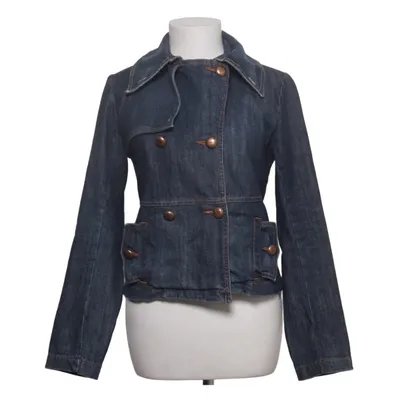 Veste en jean (Bleu) de Zara Coton