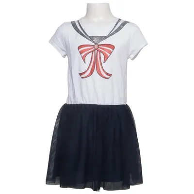 Robe (Blanc, Bleu, Rouge) de Sweet Heart Coton, Élasthane, Polyester