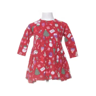 Klänning (Röd, Flerfärgad) från Next Bomull