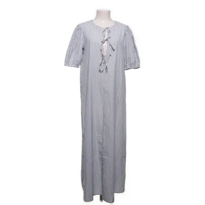 Maxi dress (Blue, White) from Pieces Polyester