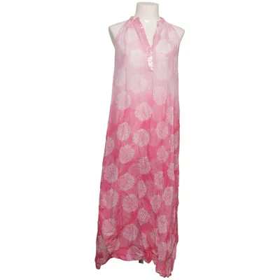 Maxikjole (Pink, Hvid) fra Oneseason Bomuld