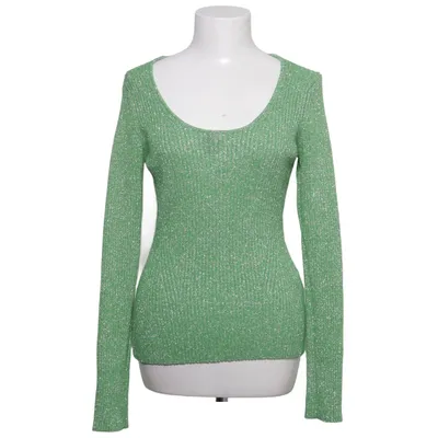 Sweater (Green) from Ganni Metallic fiber, Viscose