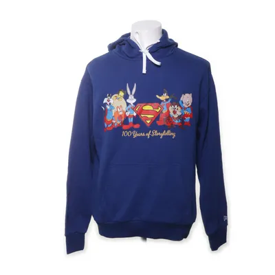 Capuchon sweater (Blauw) van New Era Polyester, Katoen