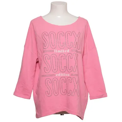 Sweatshirt (Rose) de Soccx Coton, Polyester