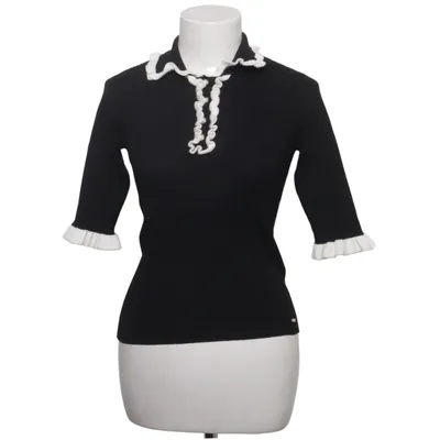 Pikétröja (Svart, Vit) från Holly & Whyte by Lindex Lyocell, Polyester