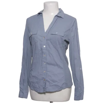 Shirt (Blauw) van Paraphrase Katoen, Leer