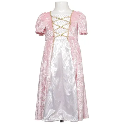 Maskeradkläder (Rosa, Vit, Guldfärgad) från Den Goda Fen Polyester