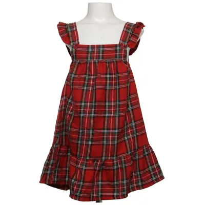 Jurk (Rood, Groen, Wit) van Loki by Cadeau Polyester, Viscose