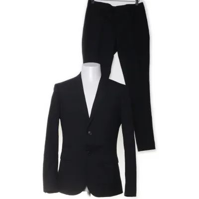 Kostym (Svart) från Bläck Polyester, Ull, Viskos