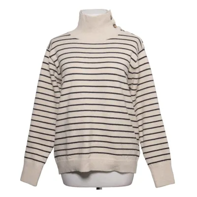 Turtleneck (Beige, Sort) fra Soaked in Luxury Akryl, Elastan, Genanvendt polyester, Uld