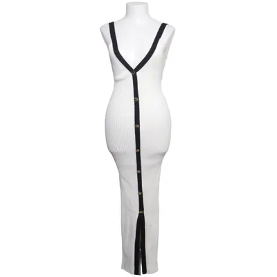 Maxikjole (Hvid, Sort) fra Zara Knit Elastan, Polyamid, Viscose
