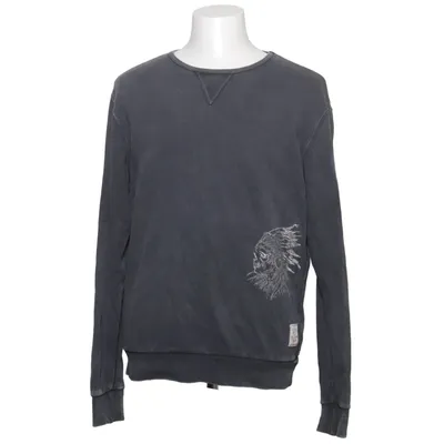 Sweatshirt (Grau) von Burning Palms Baumwolle