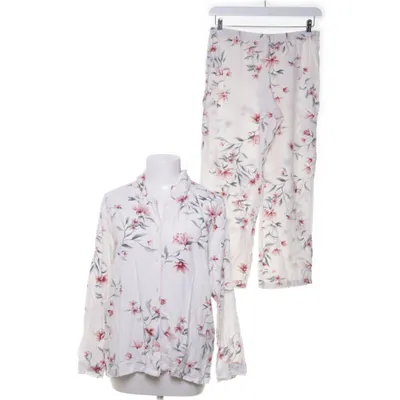 Pyjamasz (Hvid, Flerfarvet) fra Lindex Viscose, Modal