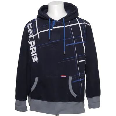 Sweat à capuche (Bleu, Gris, Blanc) de Polaris Coton, Polyester