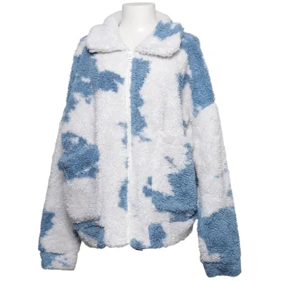 Fleecejacka (Blå, Vit, Flerfärgad) från Jaded London Akryl, Polyester