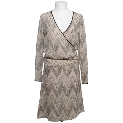 Omlottklänning (Beige, Svart) från Reiss Silke