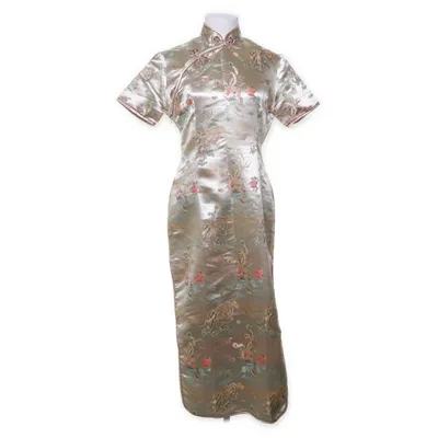 Cheongsam (Gold) from Aureole Silk