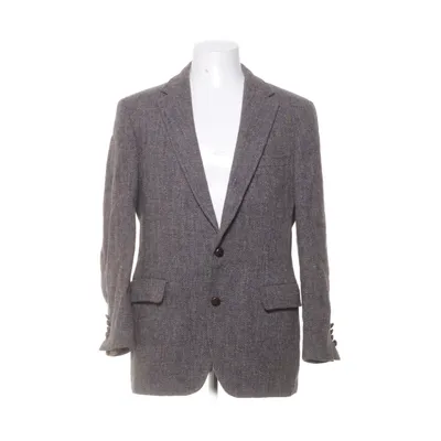Blazer (Brown, Multicolored) from Harris Tweed Wool