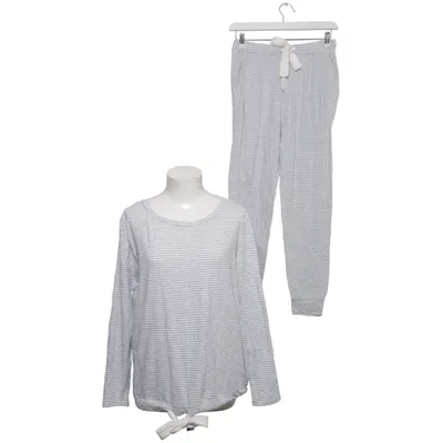 Pyjamas (Grå, Vit) från CCDK Elastan, Ekologisk bomull