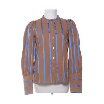 Shirt (Brown, Blue) from Co'Couture