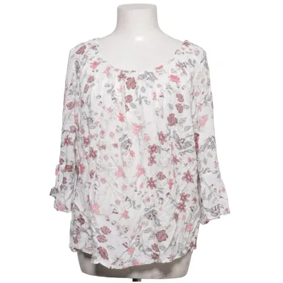 Blus (Vit, Rosa, Grå) från Mazing Viskos