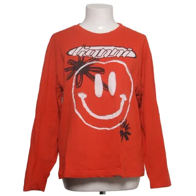Langarmshirt (Rot, Weiß, Schwarz) von Ganni Bio-Baumwolle