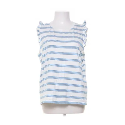 Top (Wit, Blauw) van The Tiny Big Sister Katoen