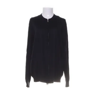 Cardigan (Sort) fra Merino Wool Akryl, Merinould