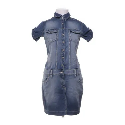 Klänning (Grå) från Denim by Lindex Bomull, Elastan