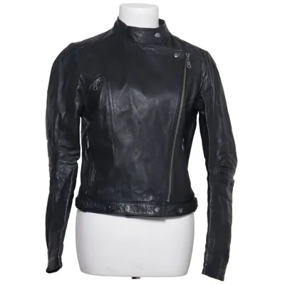 Bikerjacka (Svart) från JSFN Skinn, Polyester