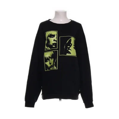 Collegetröja (Svart, Gul) från Billie Eilish Ekologisk bomull