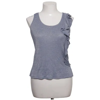 Topp (Blå) från Motivi Metallfiber, Polyester, Viskos