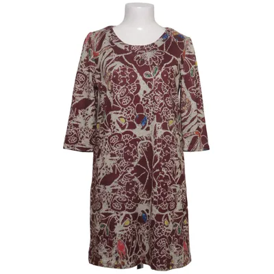 Robe (Marron, Multicolore) de Lulu-H Élasthane, Polyester, Viscose