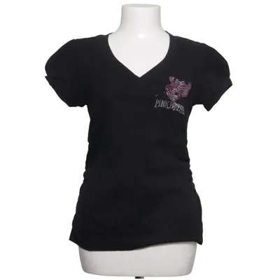 T-shirt (Zwart) van Pink Panther Katoen, Elastaan