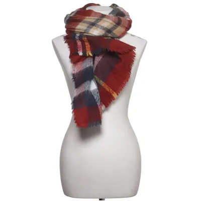 Sjaal (Rood, Blauw, Wit) van Zara Accessories